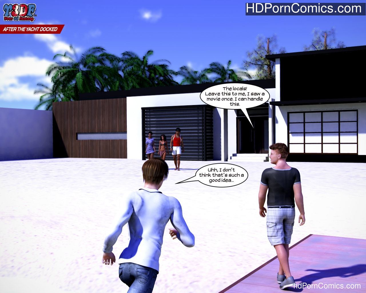 Y3DF – Who Did It 321 free sex comic